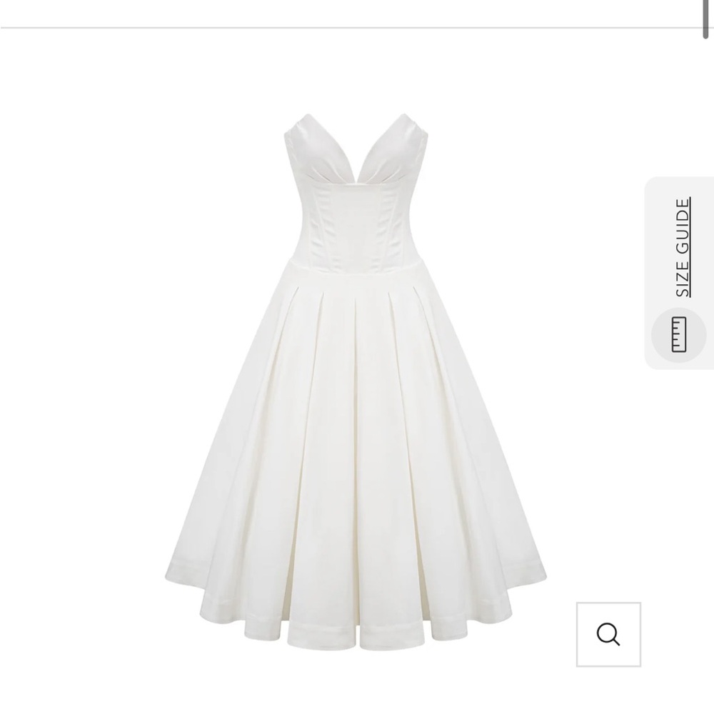 Chic White Midi Dress